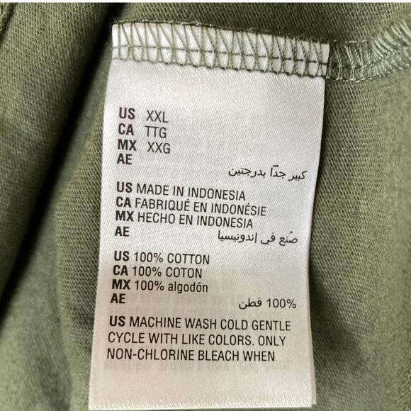 Mode Of One Mens 3D Camo Graphic Tee T-shirt XXL Army Military Green Skater NWT - Picture 5 of 7